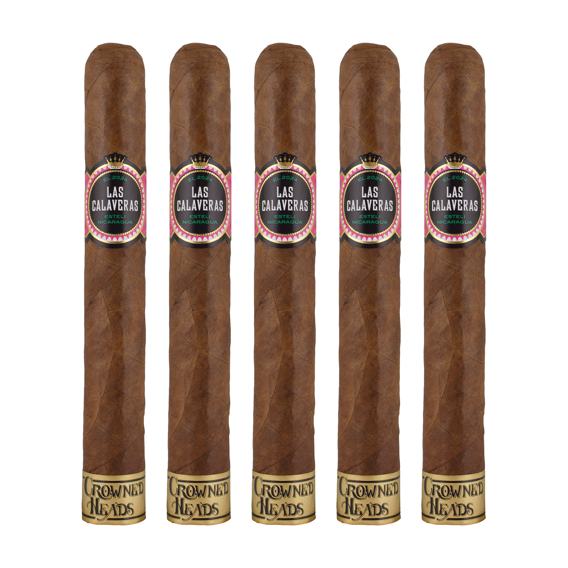 Crowned Heads Las Calaveras 2024 LC48 Cigar - 5 Pack